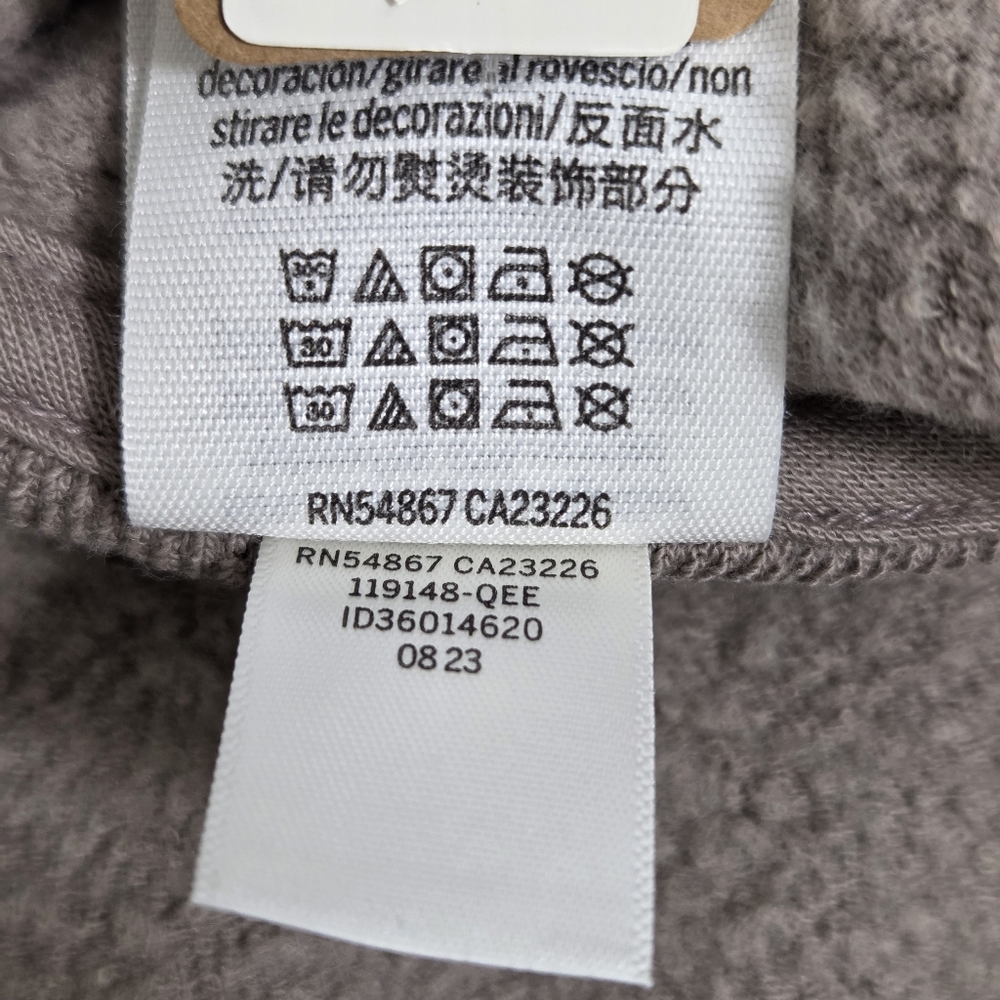 PINK Victoria's Secret Brown Fleece Cropped Pullover XXL - Picture 8 of 11